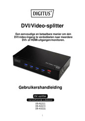 Digitus DS-42211 Gebruikershandleiding