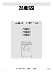 Zanussi ZWG 3123 Gebruiksaanwijzing