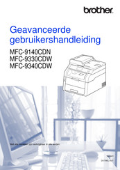 Brother MFC-9330CDW Geavanceerde Gebruikershandleiding