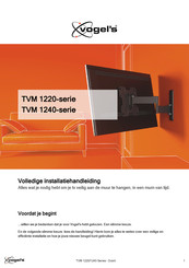 Vogel's TVM 1240 Series Volledige Installatiehandleiding