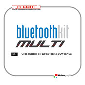 Nolan N-Com Bluetooth Kit Multi Veiligheid En Gebruiksaanwijzing