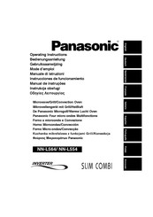 Panasonic NN-L554 Gebruiksaanwijzing