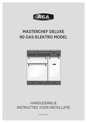 AGA MASTERCHEF DELUXE 90 Handleiding