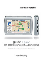 Harman Kardon guide+play GPS-200IT Handleiding