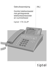 TIPTEL 175 CLIP Gebruiksaanwijzing