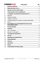 Powerplus POWC40200 Handleiding