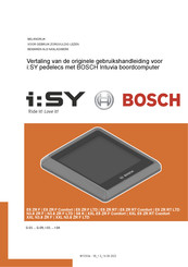 Bosch i:SY S8 K Gebruikshandleiding