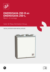 S&P ENERGISAVA 250-R Installatiegids