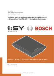 Bosch i:SY RE 14 ZR F Gebruikshandleiding