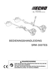 Echo SRM-300TES Bedieningshandleiding