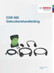 Bosch CDR 900 Gebruikershandleiding