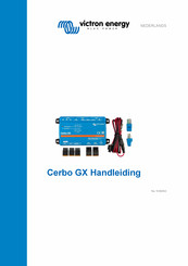 Victron energy Cerbo GX Handleiding