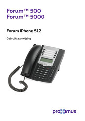 Proximus Forum IPhone 512 Gebruiksaanwijzing