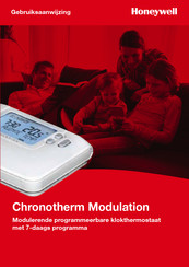 Honeywell Chronotherm MODULATION Gebruiksaanwijzing