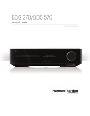 Harman Kardon BDS 570 Gebruikershandleiding