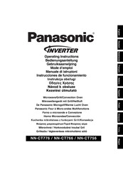 Panasonic NN-CT766 Gebruiksaanwijzing