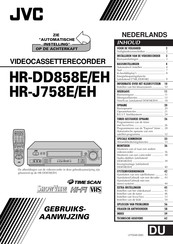 JVC HR-J758E/EH Gebruiksaanwijzing