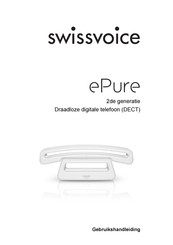 Swissvoice ePure Gebruikshandleiding