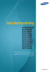 Samsung S23C350B Gebruikershandleiding