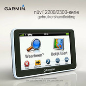 Garmin Nuvi 2350 Gebruikershandleiding