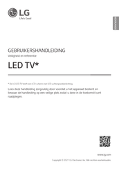 LG 65QNED91 Series Gebruikershandleiding