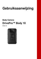 Transcend DrivePro Body 10 Gebruiksaanwijzing