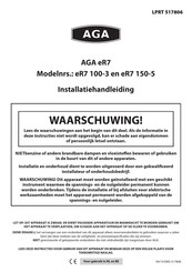 AGA eR7 Installatiehandleiding