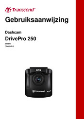 Transcend DrivePro 250 Gebruiksaanwijzing