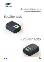 SEFAM EcoStar Auto Gebruiksaanwijzing