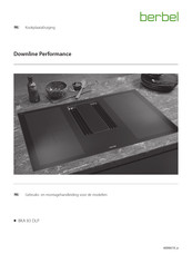 Berbel Downline Performance BKA 83 DLP Gebruiks- En Montagehandleiding