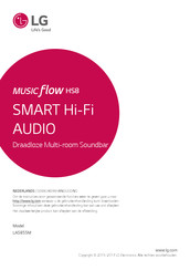 LG MusicFlow HS8 Gebruikershandleiding