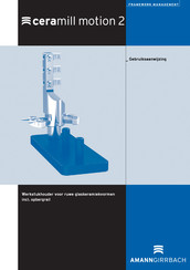 Amanngirrbach ceramill motion 2 Gebruiksaanwijzing