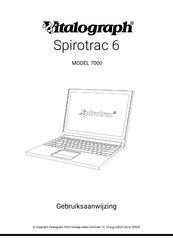 Vitalograph Spirotrac 6 Gebruiksaanwijzing