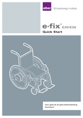 Alber e-fix E36 Gebruikshandleiding