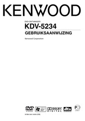 Kenwood KDV-5234 Gebruiksaanwijzing