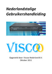 Viscoo VIS308 Gebruikershandleiding