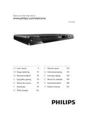 Philips DVP3580 Gebruiksaanwijzing