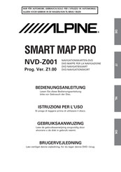 Alpine SMART MAP PRO NVD-Z001 Gebruiksaanwijzing