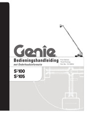 Genie S-105 Bedieningshandleiding