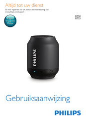 Philips BT50 Gebruiksaanwijzing