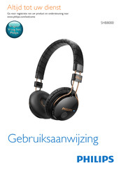 Philips SHB8000 Gebruiksaanwijzing