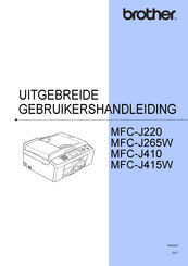 Brother MFC-J220 Uitgebreide Gebruikershandleiding