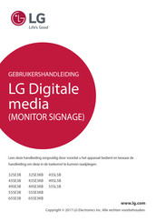 LG 65SE3KB Gebruikershandleiding