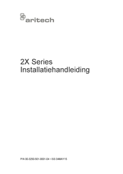 UTC Fire & Security Aritech 2X Series Installatiehandleiding