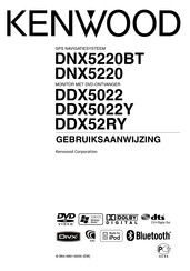 Kenwood DDX5022 Gebruiksaanwijzing