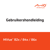 Mio MiVue 82 Series Gebruikershandleiding