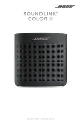 Bose SoundLink Color II Gebruikershandleiding