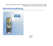 Nokia 6310 Gebruikershandleiding