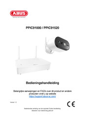 Abus PPIC91000 Bedieningshandleiding