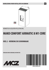 MCZ MAKO COMFORT AIRMATIC 8 M1 CORE Handleiding